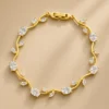 Tulip Floral Bracelet By Zara Jewellers