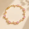 Tulip Floral Bracelet By Zara Jewellers